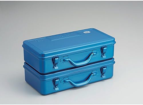 trusco t-410 trunk tool box, 16.5 x 8.7 on a desk or shelf