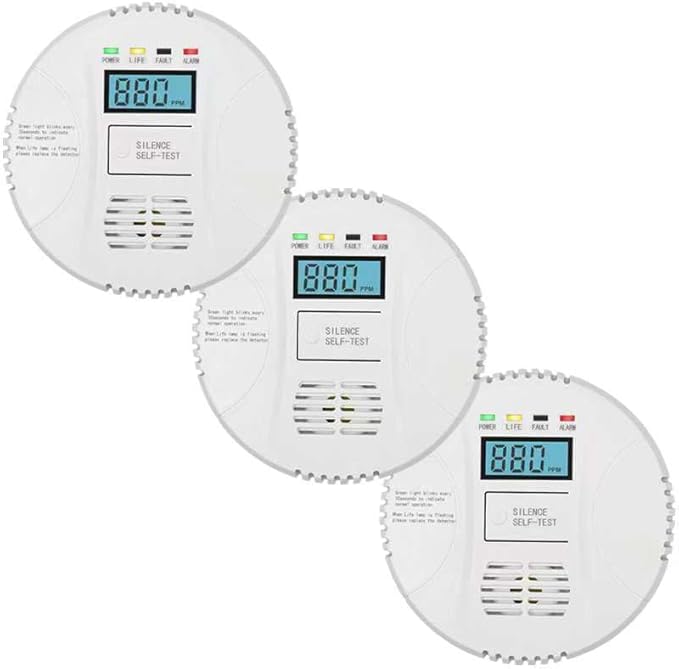 Combination Gas and Carbon Monoxide Detector Plug-in | CO Alarm & Natural Gas by Vzmcov