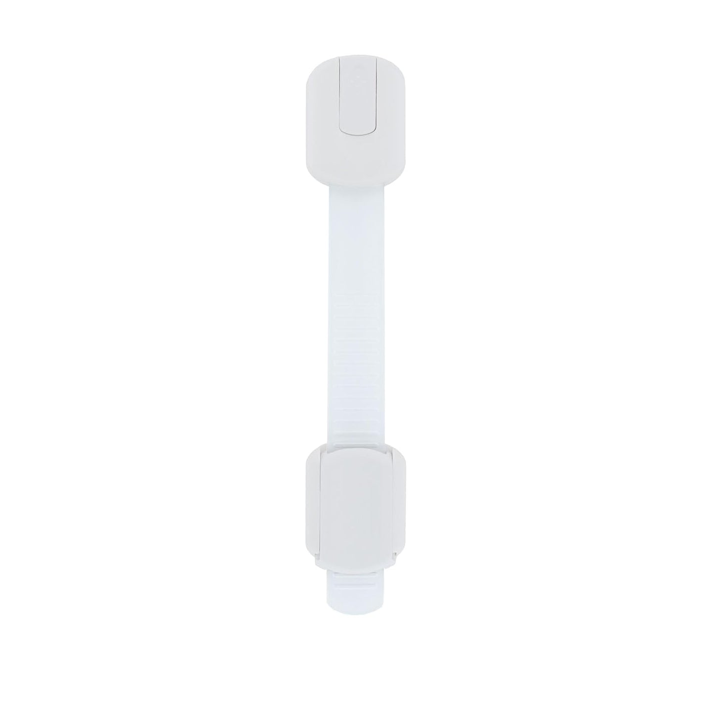 Nuby Multi-Use Child Safety Locks - 8 Pack | Baby Proof Latches for Cabinets, Drawers, Refrigerators, and Appliances - 3M Adhesive - For Flat and Curved Surfaces