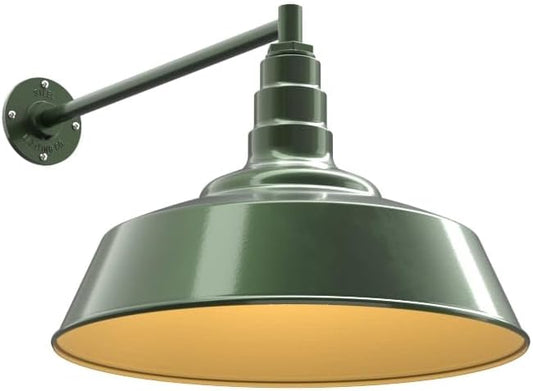 Steel Lighting Co. Large Outdoor Barn Light |Garage Light Fixture | Made in by SteelLightingCo