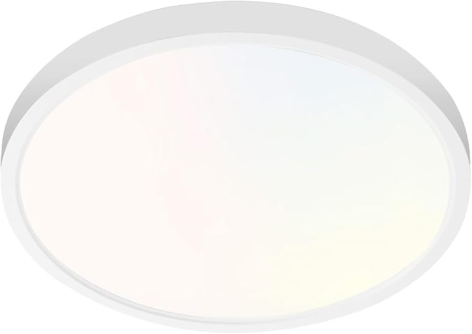 hykolity 9 Inch Selectable CCT LED Round Flat Panel Light, 18W 1800LM by hykolity