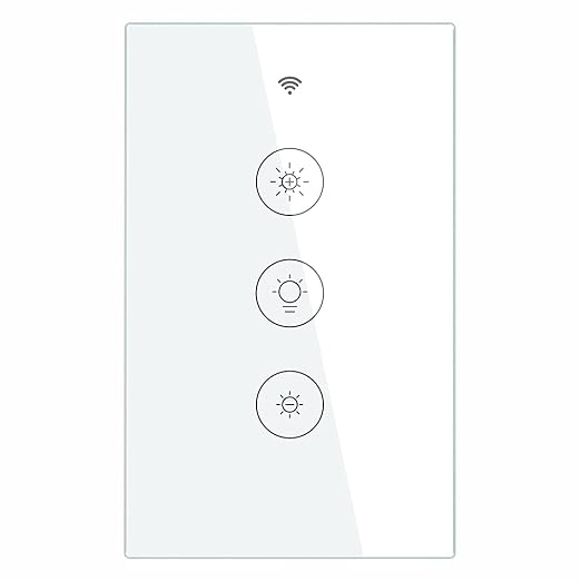 MOES WiFi RF Smart Light Dimmer Switch, Smart Life/Tuya APP Relay Status by MOES