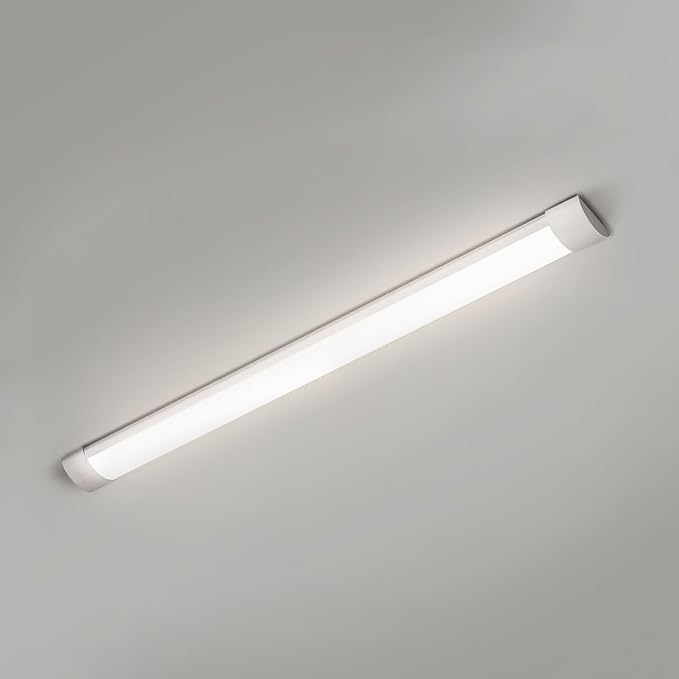 colmeguna 1 Packs 4FT LED Batten Light, Ultra-Thin Slim Ceiling Surface Mounted by colmeguna