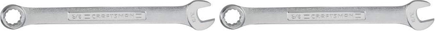 CRAFTSMAN Combination Wrench Set, SAE, 3/8-Inch (CMMT44693) (Pack of 2)