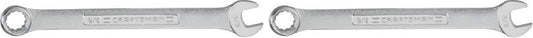 CRAFTSMAN Combination Wrench Set, SAE, 3/8-Inch (CMMT44693) (Pack of 2)