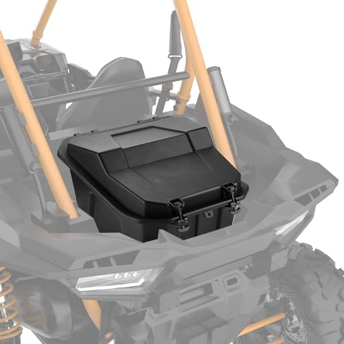 kemimoto 69 qt utv rear storage cargo box, main product view