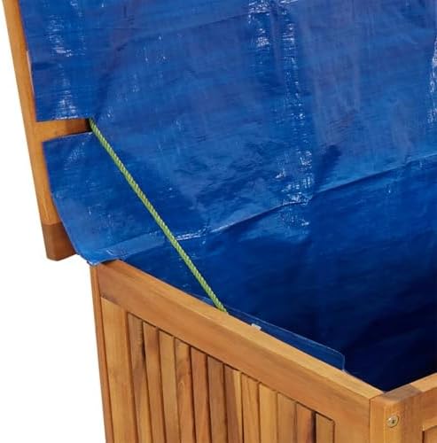 vidaxl garden storage box 35.4"x19.7"x22.8" solid wood acacia, package contents