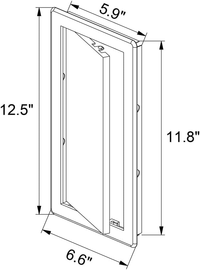 Awenta 6 x 12 Inch Access Panel - Image 6