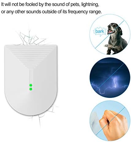 HEEPDD Glass Break Shock Detector, Security Window Sensor - Image 3
