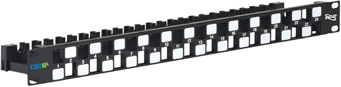 ICC 24 Port Blank Keystone 1U Patch Panel by ICC