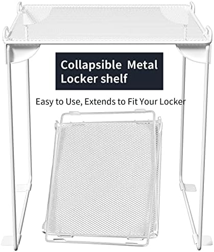 neudeco locker shelf 2 pack - organizer for, package contents