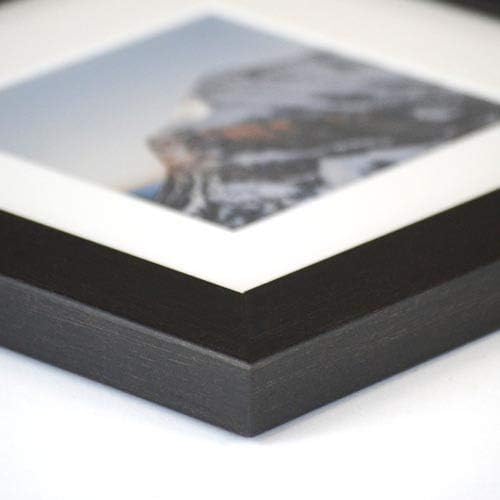 Frame It Easy 33 x 26 Coffee Wood Frame - Image 3