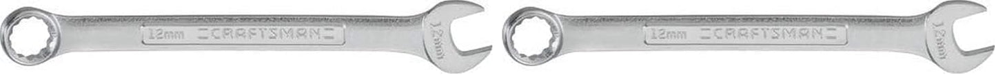 CRAFTSMAN Combination Wrench Set, SAE/Metric, 12mm (CMMT42916) (Pack of 2)