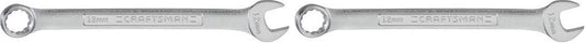 CRAFTSMAN Combination Wrench Set, SAE/Metric, 12mm (CMMT42916) (Pack of 2)