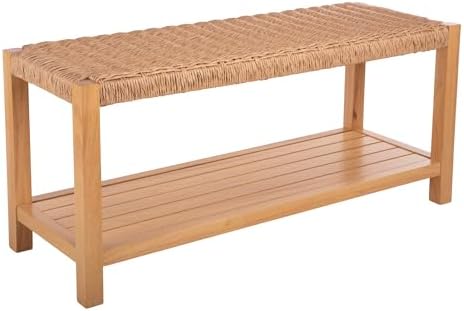 alaterre furniture newport 40” shoe storage bench with, view 11