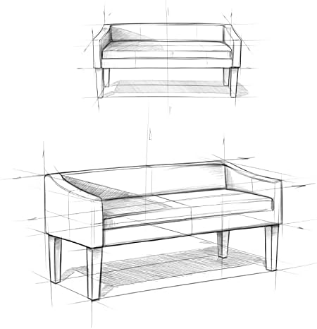 simplihome parris 50" wide upholstered bench in platinum shown in use