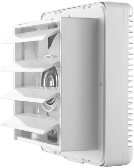 SAILFLO 10 Inch Window Shutter Exhaust Fan, 11.6 x 11.6 Inch Cutout, 406CFM 35W - Image 8
