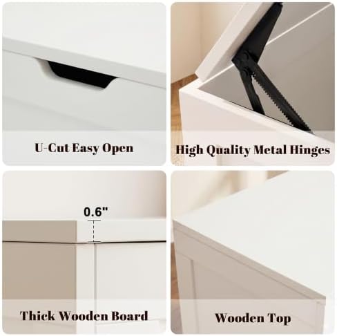 63” breakfast nook bench, l shaped storage bench, package contents