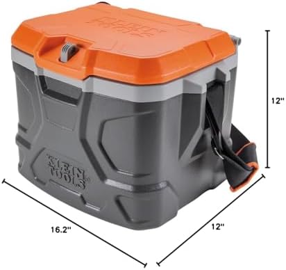 klein tools 55600 work cooler, 17-quart lunch box, view 12