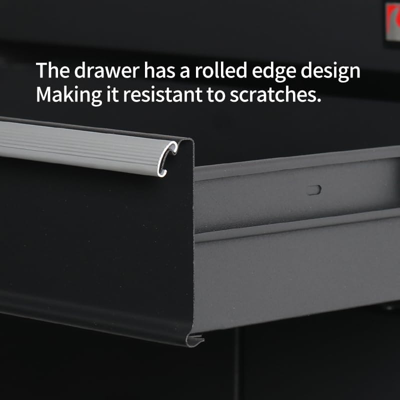 1 drawer tool chest heavy duty cart steel on a desk or shelf