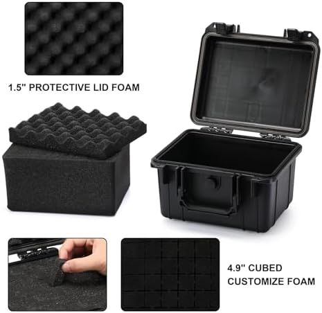 mayouko portable tool box with shock- proof sponge, package contents
