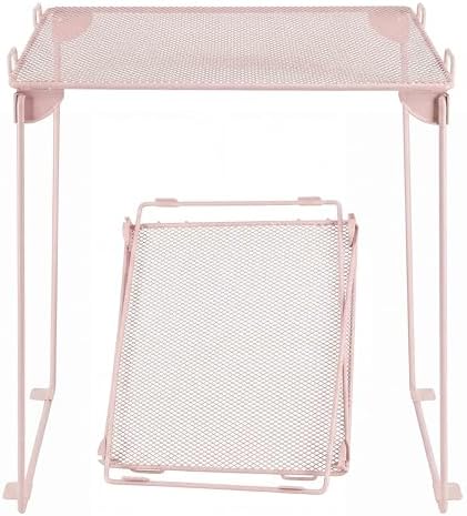 neudeco pack 2, mesh locker shelf, stackable extra, side view