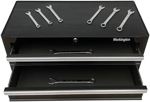 workington industrial 2 drawers portable metal intermediate box, package contents