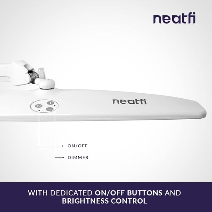 Neatfi Elite HD XL Task Lamp, 1600 Lumens, Non-Polar Dimming, Desk Light - Image 5