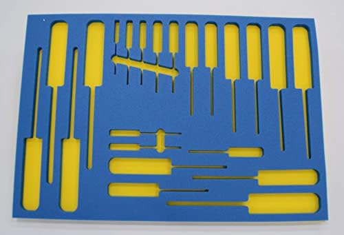5s tool box shadow foam organizers (2 color), package contents