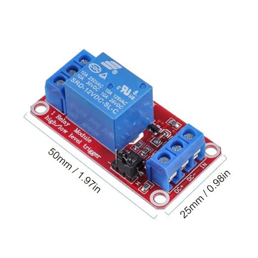 HUAREW 1-Channel 12V Relay Module - Image 2