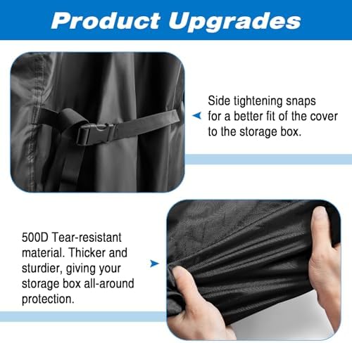 kingling deck box covers for keter xxl 230, package contents