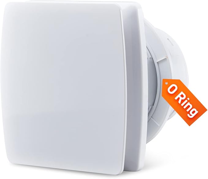 Hehou Bathroom Exhaust Fan for Wall and Super Quiet 4 In Window Exhaust Fan by Hehou