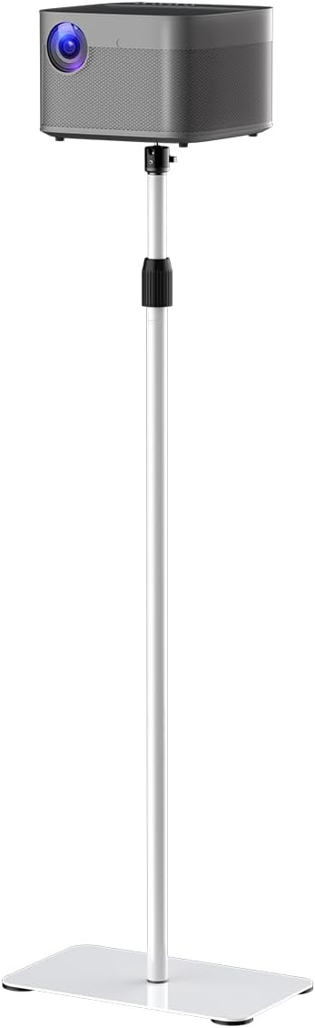 suptek Projector Stand 360°Swivel, Height Adjustable 36.6-46.8inch, Mini by suptek