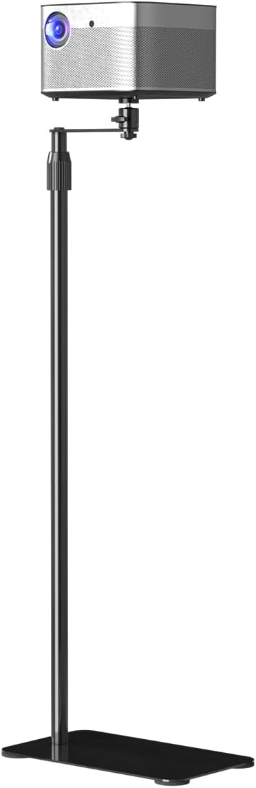 suptek Projector Stand Against Wall Hidden Stand, 360°Swivel, Height Adjustable by suptek