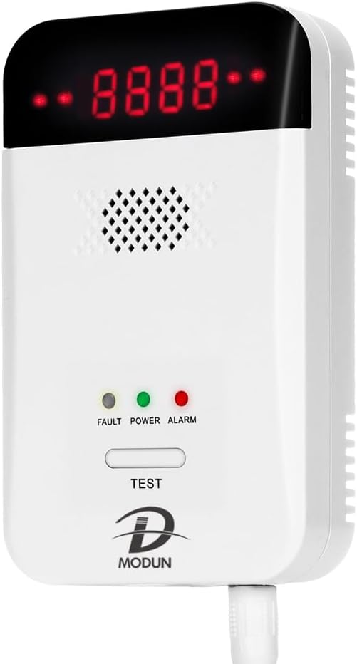 MODUN D Gas Detector for Home, Natural Gas|LPG|Coal Gas Leak Detector Alarm by MODUN+D