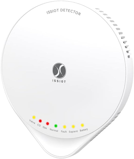 4-in-1 Carbon Monoxide Detector, Wireless Battery CO and Gas Alarm by Unknown
