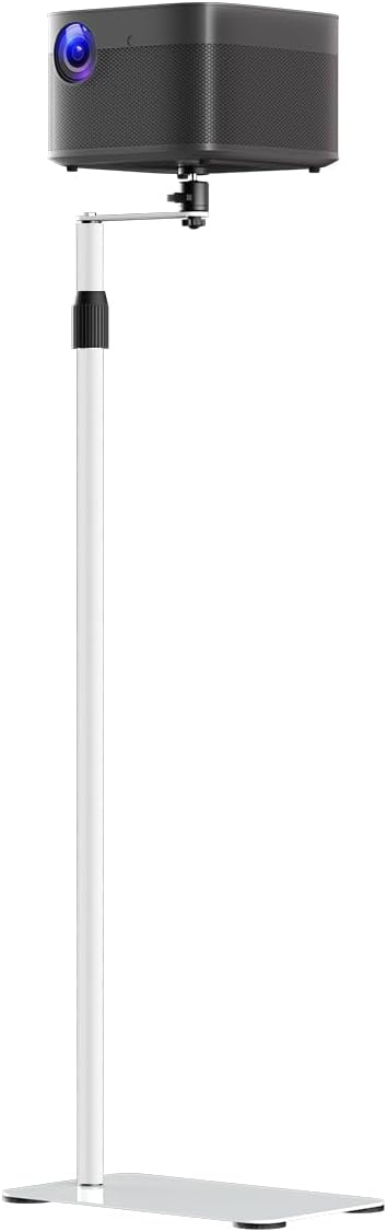 suptek Projector Stand Against Wall Hidden Stand, 360°Swivel, Height Adjustable by suptek