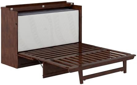 afi, alpine queen wood murphy bed chest with, view 13