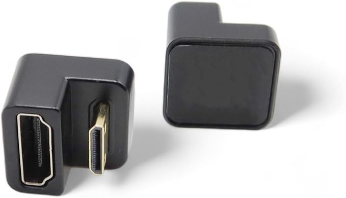Kado 180 Degree Mini HDMI to HDMI 4K 60Hz Adapter U Shaped Mini HDMI Male to - Image 6