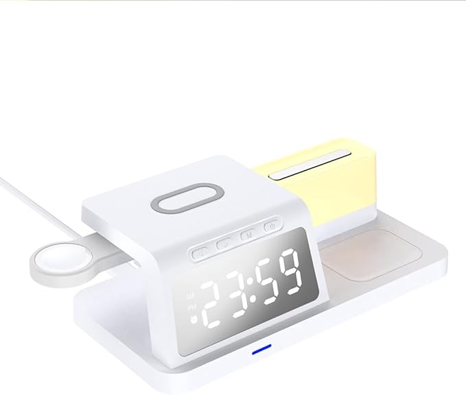 IHAO 6in1Digital Alarm Clock - Image 4