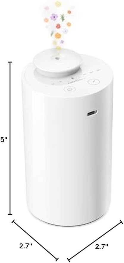 Airversa Waterless Diffuser for Essential Oil, Car Diffsuer, Battery Operated - Image 9
