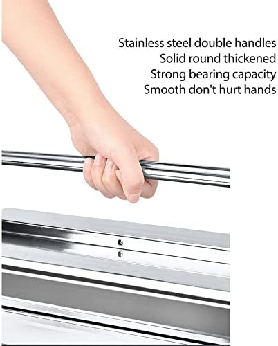dioche metal cantilever tool box – 3-layer folding showing dimensions