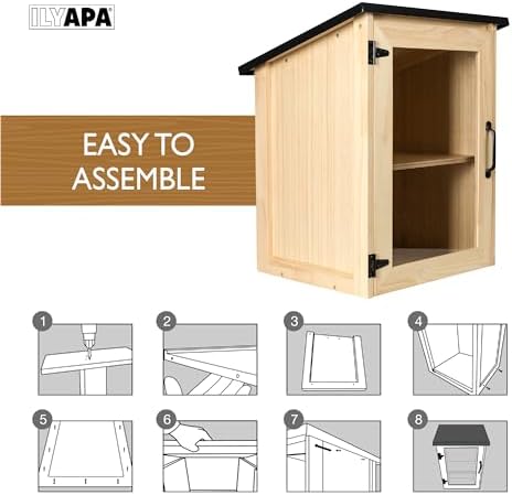 ilyapa library box outdoor - 16x14x22, little outdoor, view 9