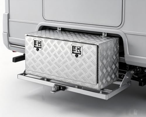 30 inch full weld aluminum underbody tool box, package contents