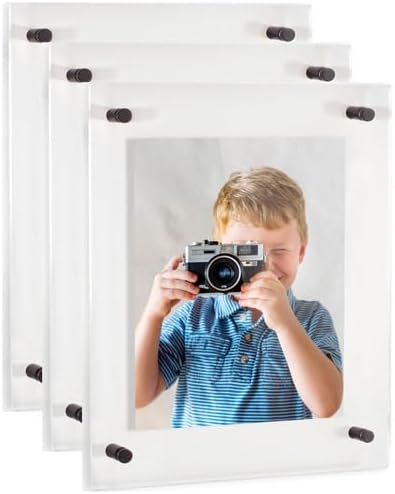 ArtToFrames 22x28 Inch Double Panel Floating Acrylic Picture Frame comes by ArtToFrames