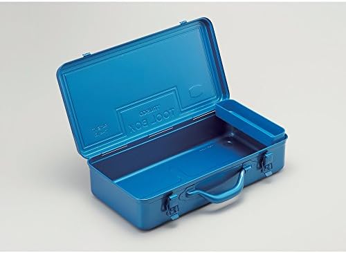trusco t-410 trunk tool box, 16.5 x 8.7, front angle view