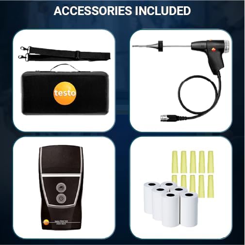 testo 300 Combustion Analyzer HVAC Kit - Image 8