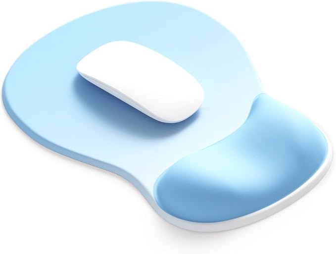 ErgoComfort Gel Wrist Rest Mouse Pad-Ergonomic Office Mousepad by DEMONCHEST
