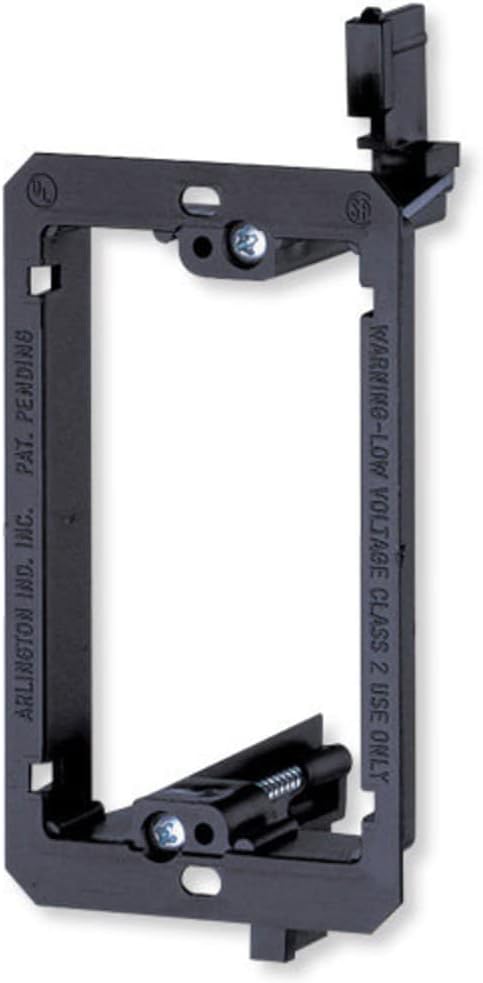 Arlington LV1-1CS Single Gang Low Voltage Mounting Bracket Device