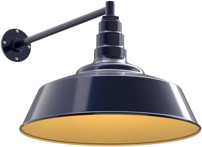 Steel Lighting Co. Large Outdoor Barn Light |Garage Light Fixture | Made in by SteelLightingCo